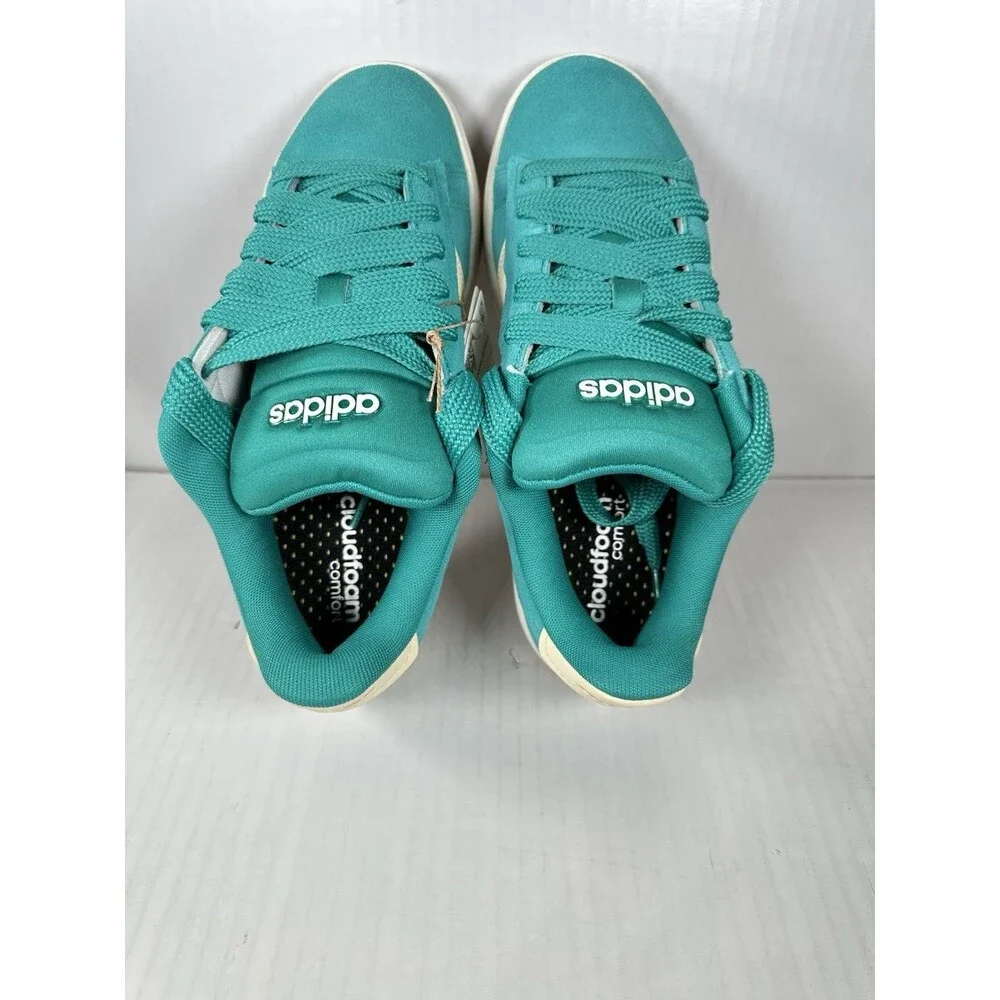 Size 8.5 adidas Grand Court Alpha 00s Lace Up Womens Blue Green Shoes JQ3004